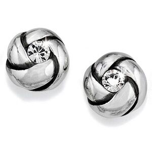 Brighton love me knot studs earrings